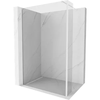 Mexen Kioto sprchová stěna Walk-in 150 x 30 cm, transparentní, bílá - 800-150-212-20-00-030 Sprchové stěny