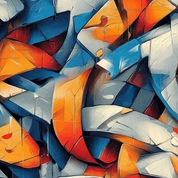 Úplet Milano 150 cm grey graffiti