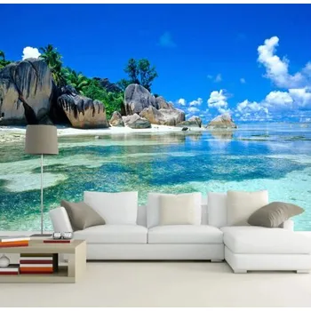 Fototapeta Solution Media 3D tapeta - Pláž MU324 4 - Slámová textura - Vliesová tapeta - 300g/m2