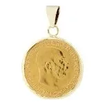 Přívěsek zlatý Mince - zlatá mince Desetikoruna 1911 František Josef I.