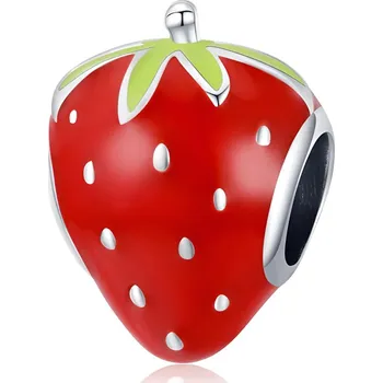 Přívěsek Endy-shop Stříbrný přívěsek korálek jahoda