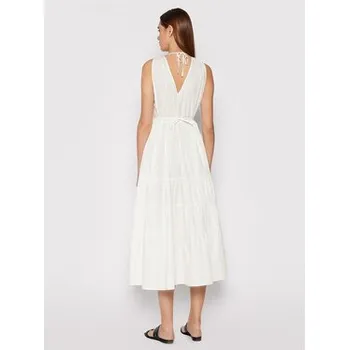 Dámské šaty Seafolly Letní šaty Beachedit 54608-DR Bílá Regular Fit M