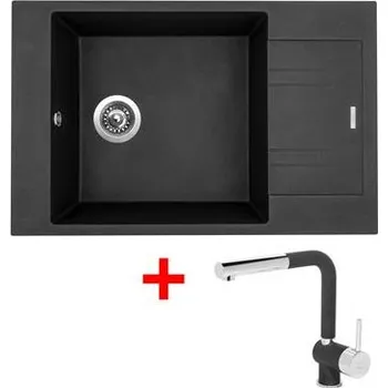 Granitový dřez Sinks VARIO 780 Metalblack + Mix 3 P GR