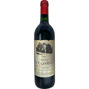 Víno Archivní víno 1989 Chateau L´Evangile, Pomerol, 0,75l B