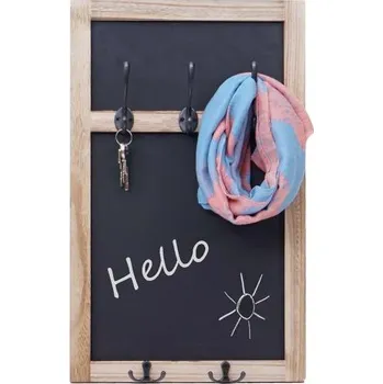 Věšák Nástěnný věšák s tabulí