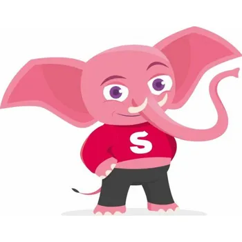 Sexy Elephant parádní sloní samolepka