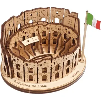 ostatní stavebnice Ugears 3D dřevěné mechanické puzzle Římské Koloseum