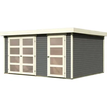 Zahradní domek Dřevěný zahradní domek 404x332 cm Lanitplast