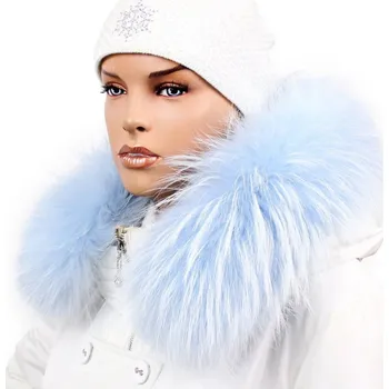 Kožešinový lem na kapuci - límec mývalovec snowtop M 38/5 (60 cm)