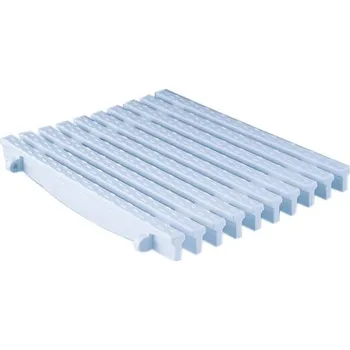 Příčná desková mřížka k přelivovému kanálku 245 x 22 mm (5ks = 0,975m)