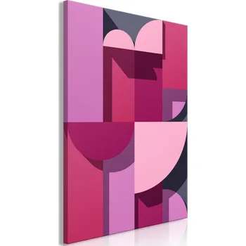 Obraz Obraz - Abstraktní domov (1 díl) Vertikální Velikost: 40x60 cm, Provedení: Standard