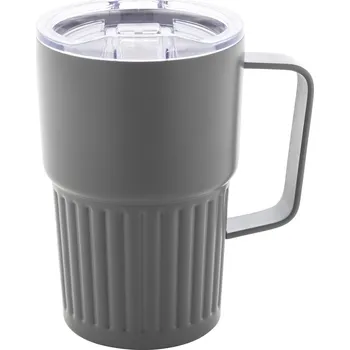 Termohrnek Streaky Grab termo hrnek tmavě šedá