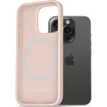Kryt na mobil AlzaGuard Silicone Case Compatible with Magsafe pro iPhone 15 Pro růžový