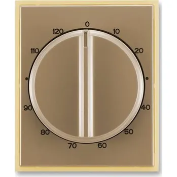 vypínač ABB 3294E-A00160 25 kryt ovladače časového mechanický kávová-ledová opálová