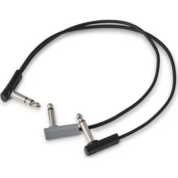 Příslušenství ke zvukové technice RockBoard Flat Patch Y 30 cm Lomený - Lomený Patch kabel