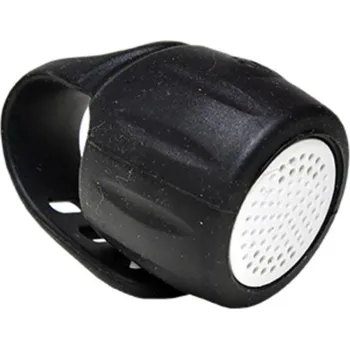 Zvonek na kolo Zvonek elektronický silikonový, černý