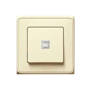 Elektroinstalační materiál Legrand Spínač CARIVA 773910 č.1 s kontrolkou