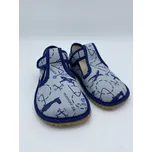 Beda zdravé flexibilní barefoot bačkůrky BFN-170020/W - Grey Aeroplane - užší pata Velikost EU: 24, vnitřní délka: 151, vnitřní šířka: 64