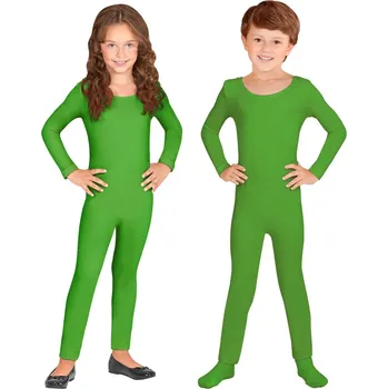 Karnevalový kostým Dětský zelený overal - pro věk 8-12 let