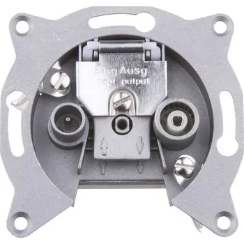 Elektrická zásuvka ABB 5011-A3610 zásuvka TV+R průběžná odbočovací 10 dB (typ EU 3610)