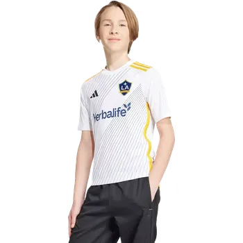 Dětský domácí fotbalový dres Los Angeles Galaxy 24/25 bílý