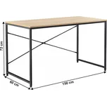 Psací stůl MELLORA Tempo Kondela