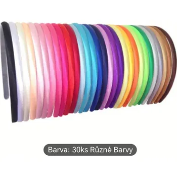 Sada 30 kusů vlasových čelenek (Vlasové doplňky )