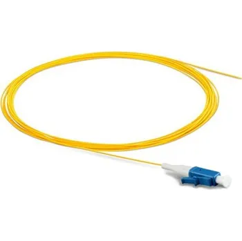 Síťový kabel Optický pigtail Optix 9/125 OS2 LC Délka: 1m