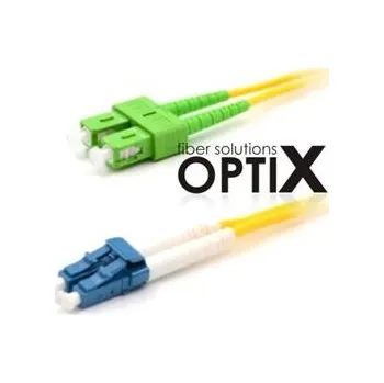 Síťový kabel Optický patch cord Optix 9/125 OS2 SC-LC APC-UPC duplex 1,8mm Délka: 0,25m