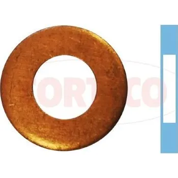 Systém vstřikování Těsnicí kroužek, držák trysky CORTECO 49430601