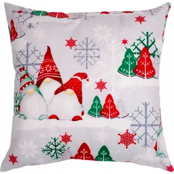 Povlak na polštářek Povlak na polštář Vánoční 45x45cm Skřítek