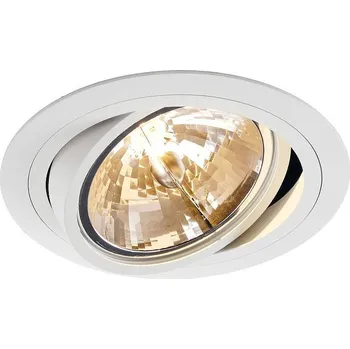 Svítidlo SLV 113530 NEW TRIA QRB zápustná kruhová matná bílá 12V G53