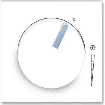 vypínač ABB 3294M-A00130 41 Kryt regulátoru otáček s upevňovací maticí Neo bílá ledová modrá