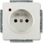 ABB 5598G-A02349 B1 Swing Zásuvka jednonásobná, s ochranou před přepětím jasně bílá