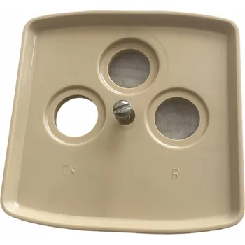 Elektrická zásuvka ABB 5011A-A201 D Kryt zásuvky televizní, rozhlasové a satelitní béžová