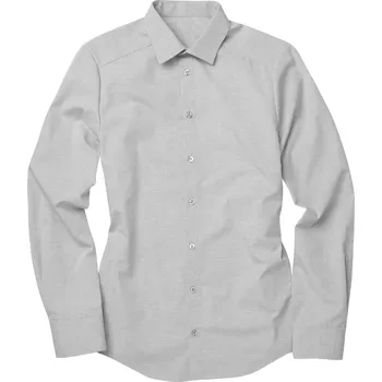 Gastro oděv Cg Workwear Borello Pánská košile 00560-14 Light Grey 3XL