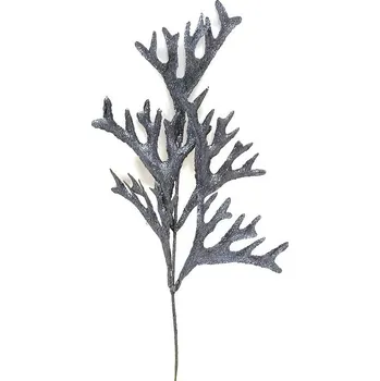 umělá květina Dekorace - Zápich losí rohy grafit