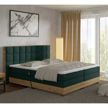 Postel Elektrická polohovací boxspringová postel TINA 180 Tempo Kondela