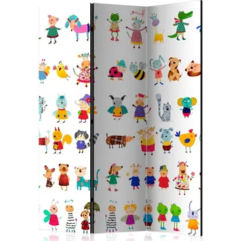 Paraván Paraván Cartoon Pets Dekorhome