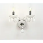 ACA Lighting Crystal nástěnné svítidlo BLK82042WWC