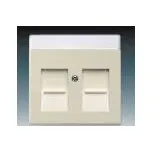 ABB 1710-0-3158 Kryt zásuvky komunikační , slonová kost