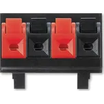 ABB 5014E-A03024 Maska nosná se svorkami (4x reproduktorová svorka) černá