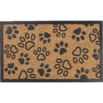 Rohožka Kokosová rohožka Dog&amp;#039;s paws – 75x45x1 cm