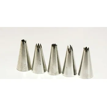 Sada zdobících špiček 5 ks Ø 8 mm