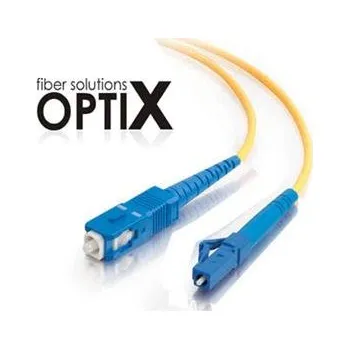 Síťový kabel Optický patch cord Optix 9/125 OS2 LC-SC UPC-UPC simplex 1,8mm Délka: 0,25m