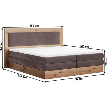 Postel Boxspringová postel RENIRA Tempo Kondela