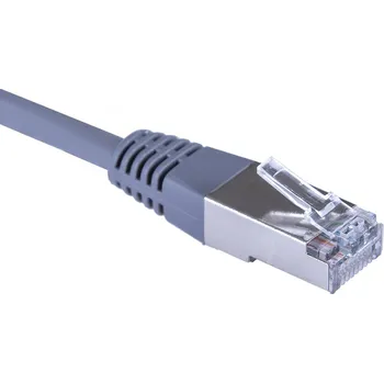 Síťový kabel Masterlan FTP patch kabel Cat.5e, šedý Délka: 15m