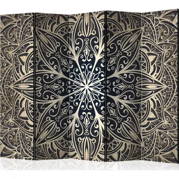 Paraván Paraván Feathers (Brown) II Dekorhome