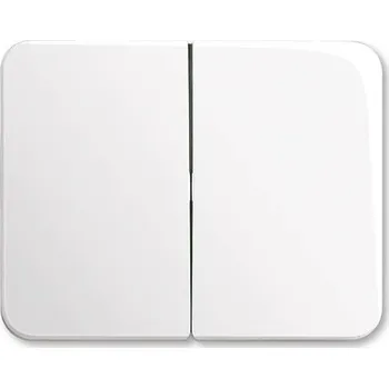 vypínač a zásuvka ABB 3558B-A65224 Alpha nea kryt spínače dělený