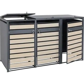 Popelnice Trojitý přístřešek na popelnici J81